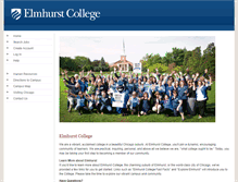 Tablet Screenshot of elmhurst.simplehire.com
